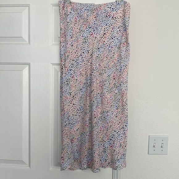 AFRM Dresses & Skirts - AFRM multicolored long slip skirt.